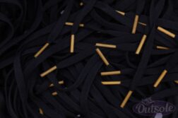 Black Nike laces Curry tips 252x167 - Colored Tips laces - Black - Curry