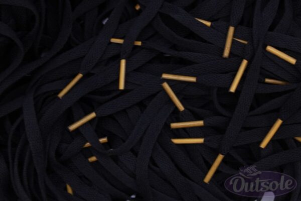 Black Nike laces Curry tips