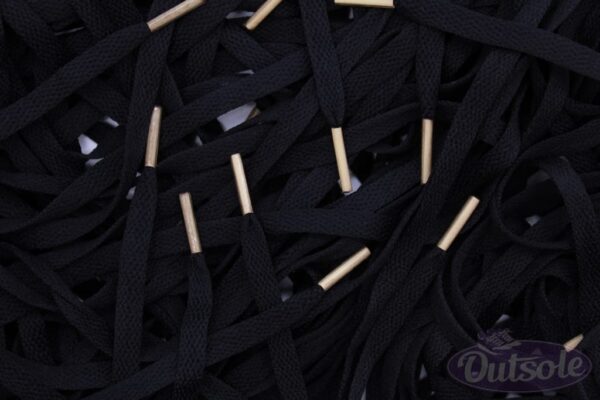Black Nike laces Sail Off White tips