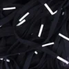 Black Nike laces White tips