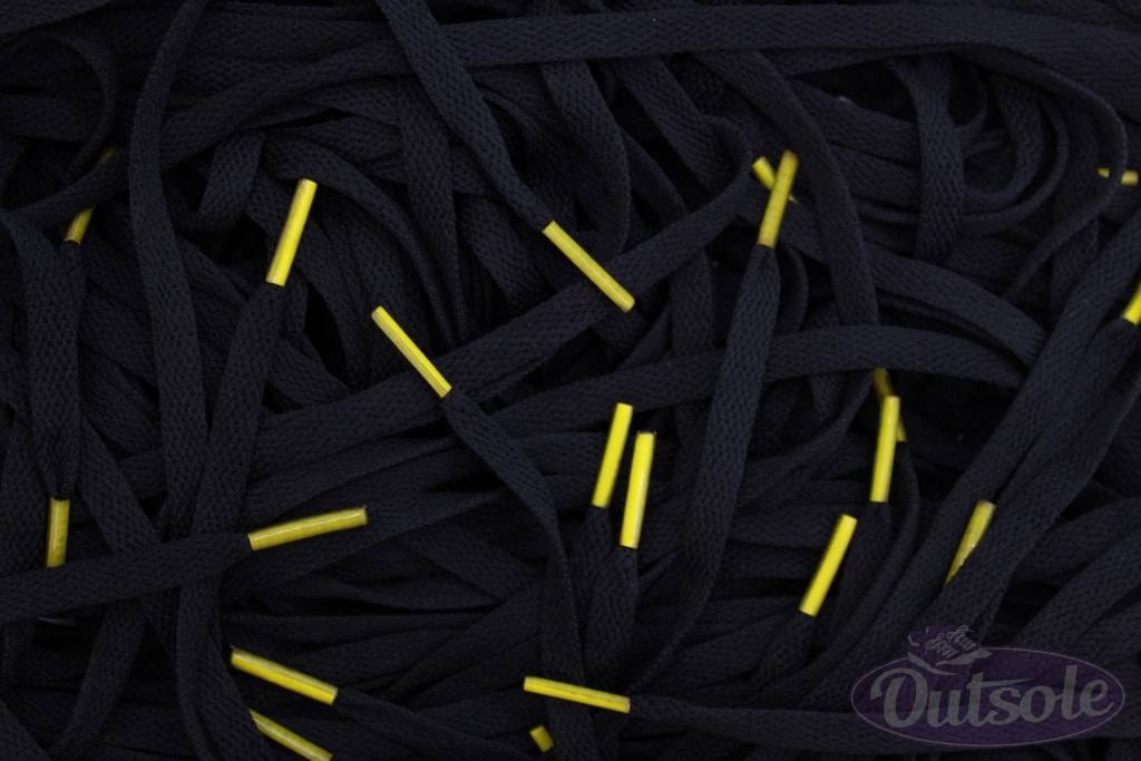 nike yellow laces