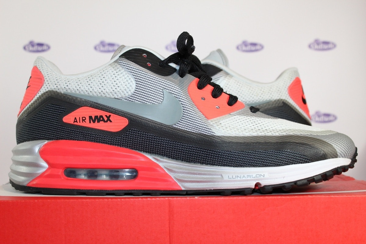 Recoger hojas Hostal fósil Nike Air Max 90 Lunarlon Tape Infrared • ✓ In stock at Outsole