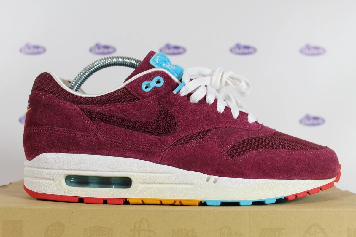 nike-air-max-1-patta-parra-burgundy-cherrywood-42-5-8 nike air max 1 patta parra burgundy cherrywood 42 5 8