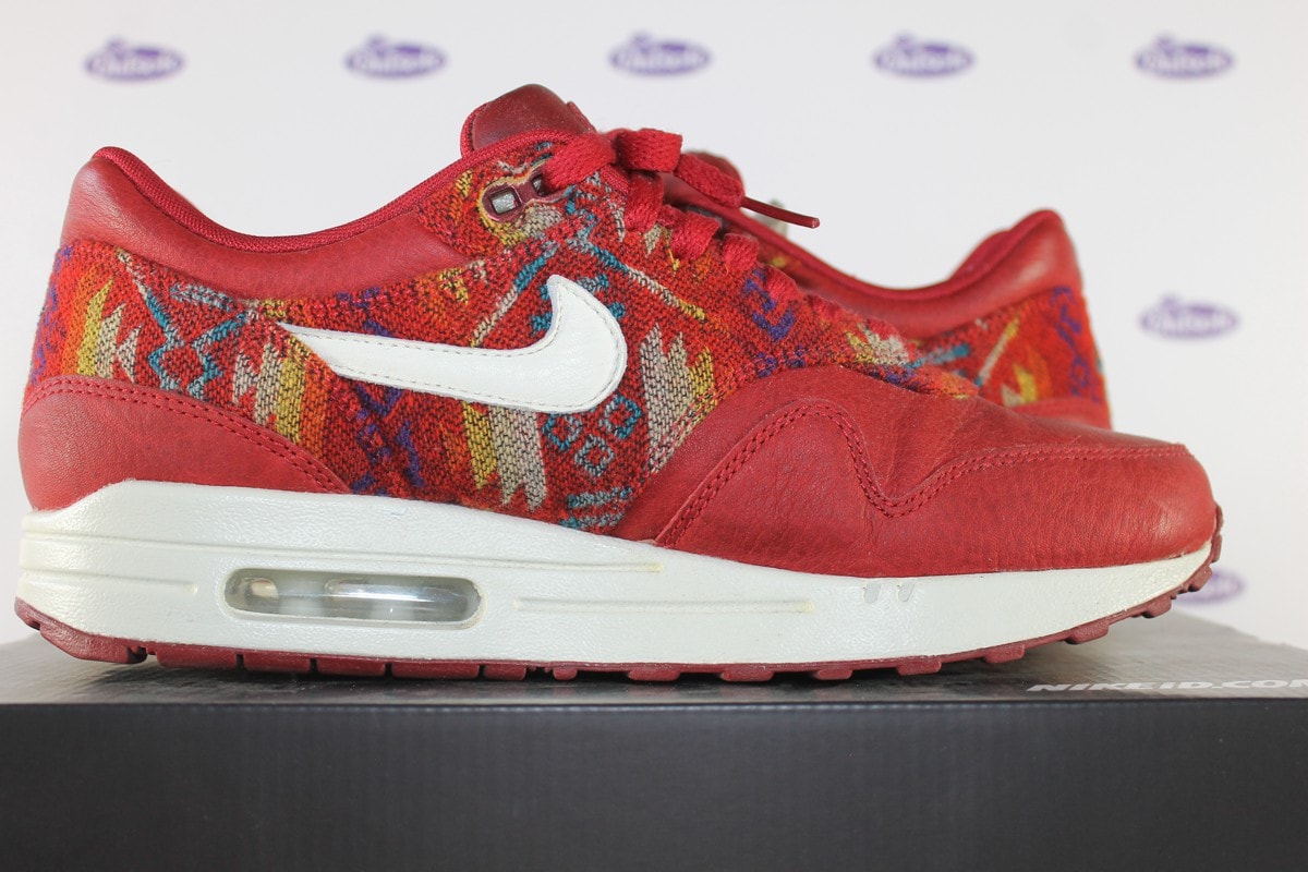 Nike Air Max 1 ID Premium Pendleton Red | ✅ Online at Outsole