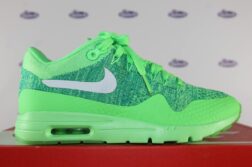 nike air max 1 ultra flyknit voltage green white 355 1