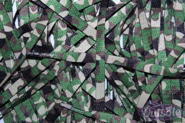 Nike Army Camo laces by Outsole scaled