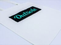 Outsole tote bag Elephant Jade Black White 1 200x150 - Outsole tote bag - White