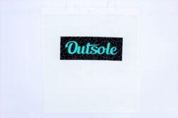 Outsole tote bag Elephant Jade Black White 2 252x167 - Outsole tote bag - White