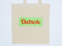 Outsole tote bag Elephant Orange Lime Beige 200x150 - Outsole tote bag - Beige