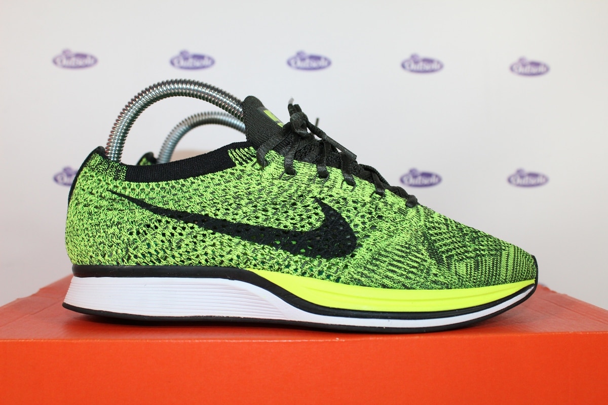 Nike Flyknit Racer Volt Sequia | ✅ Online at Outsole