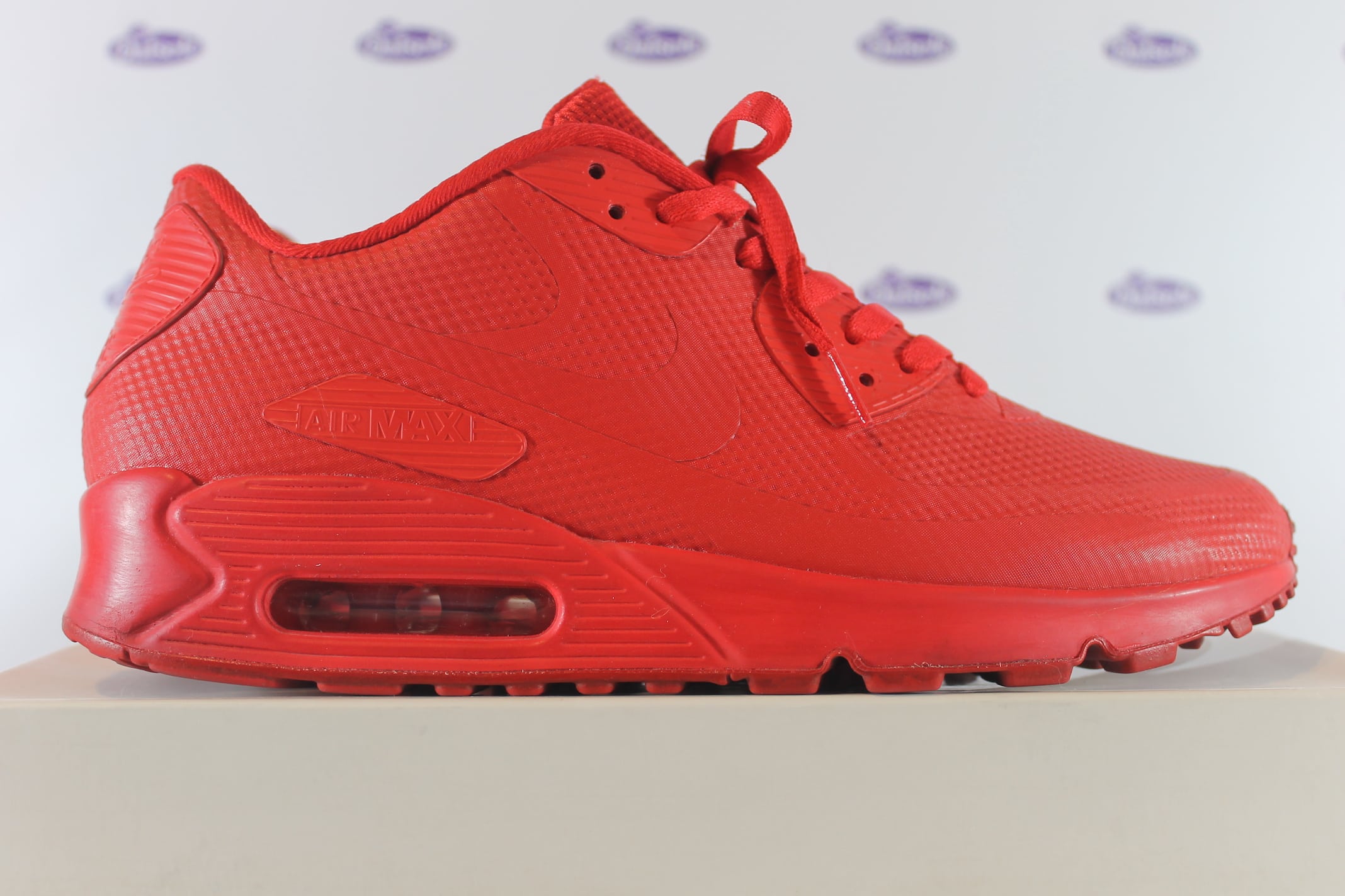 brecha etiqueta Faringe Nike Air Max 90 ID Premium Hyperfuse Red • ✓ In stock at Outsole