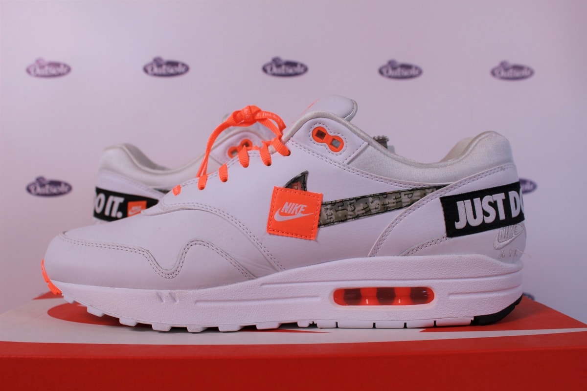 Nike Air Max 1 LX Just Do It White • ✓ In stock at Outsole