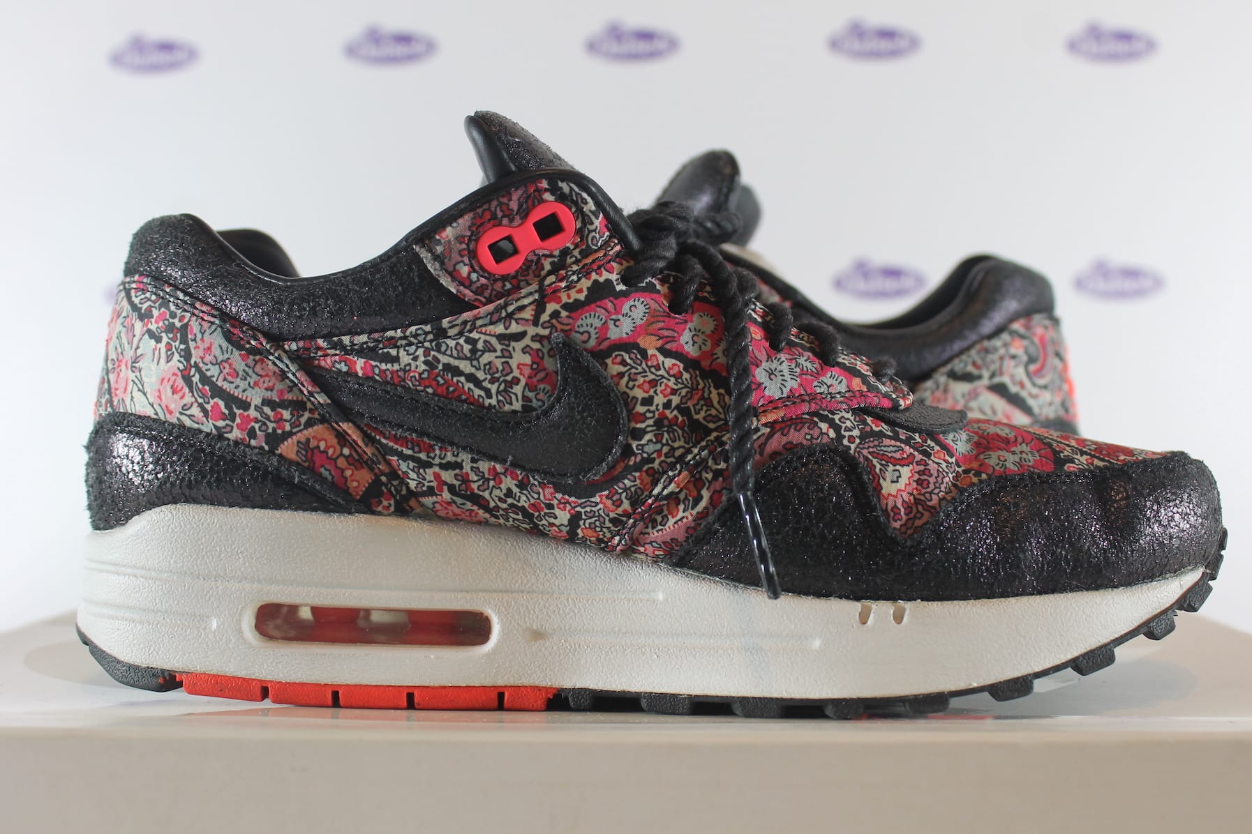 Air Max 1 Liberty Bourton Black Paisley • ✓ In stock at Outsole