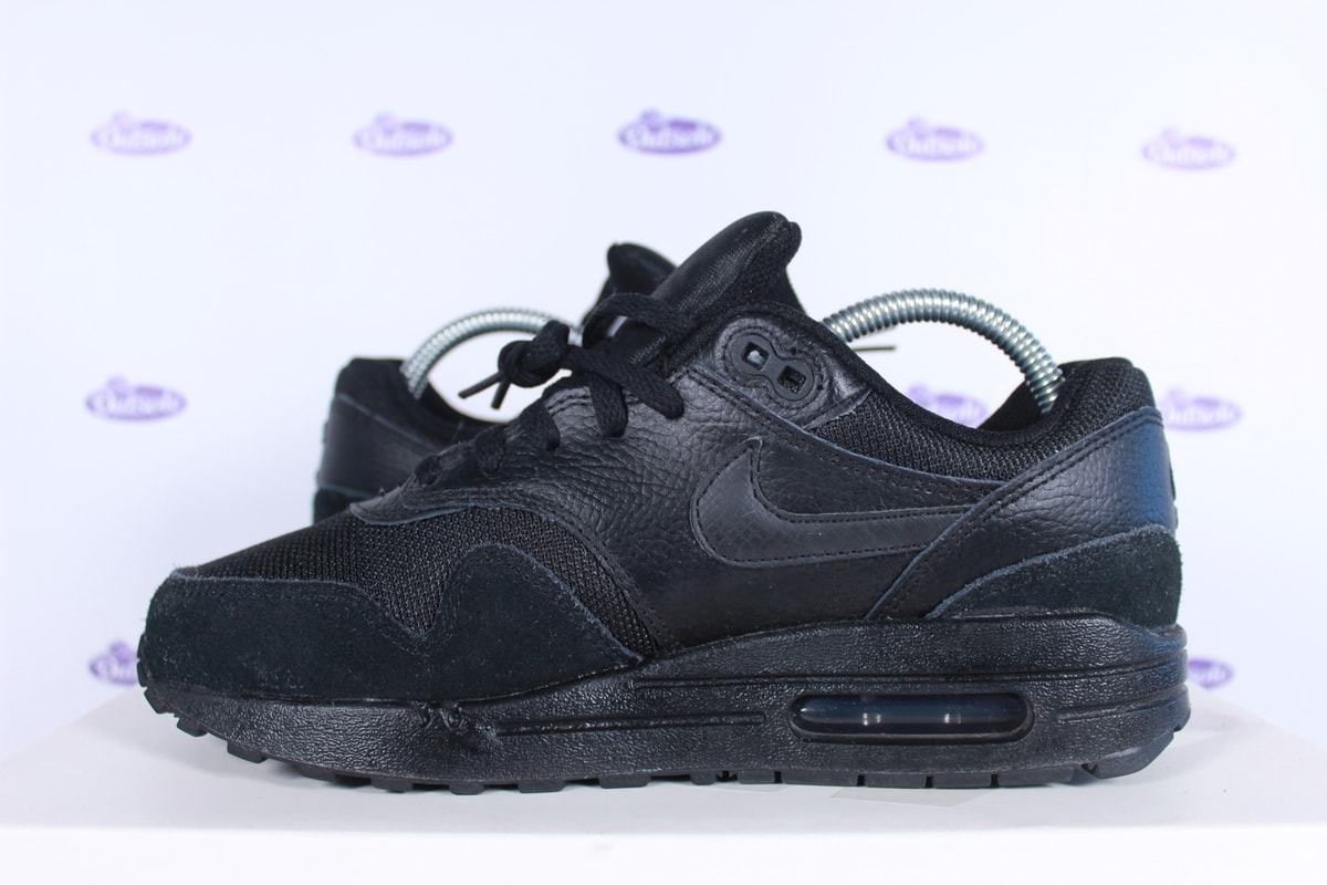 Nike Air Max 1 Triple Black Suede • ✓ In stock at