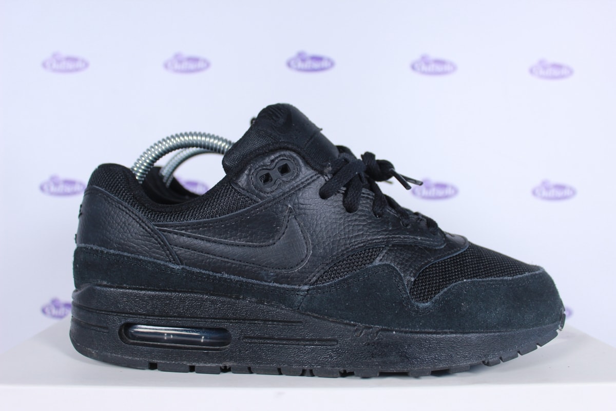 compressie begin onkruid Nike Air Max 1 Triple Black Suede • ✓ In stock at Outsole