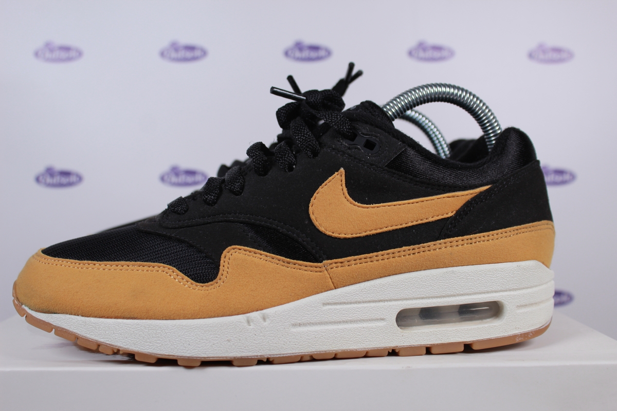 Nike Air Max 1 ID Gold Yellow Black • ✓ In at Outsole