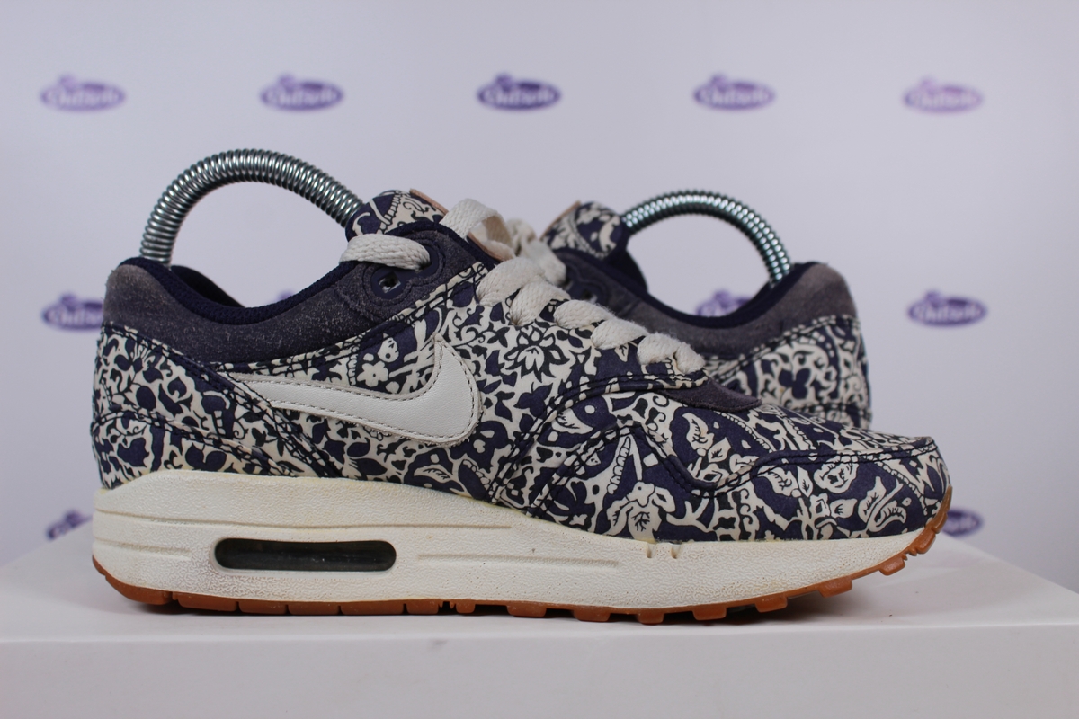 Espesar Converger ballena azul Nike Air Max 1 ND Liberty QS Imperial Purple Sail • ✓ In stock at Outsole