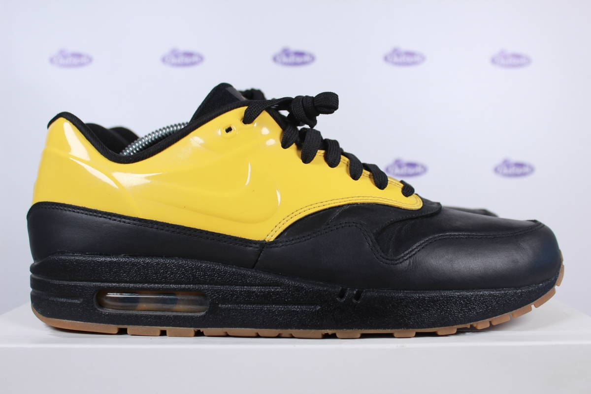 Fobie steeg Leraar op school Nike Air Max 1 VT Black Yellow • ✓ In stock at Outsole