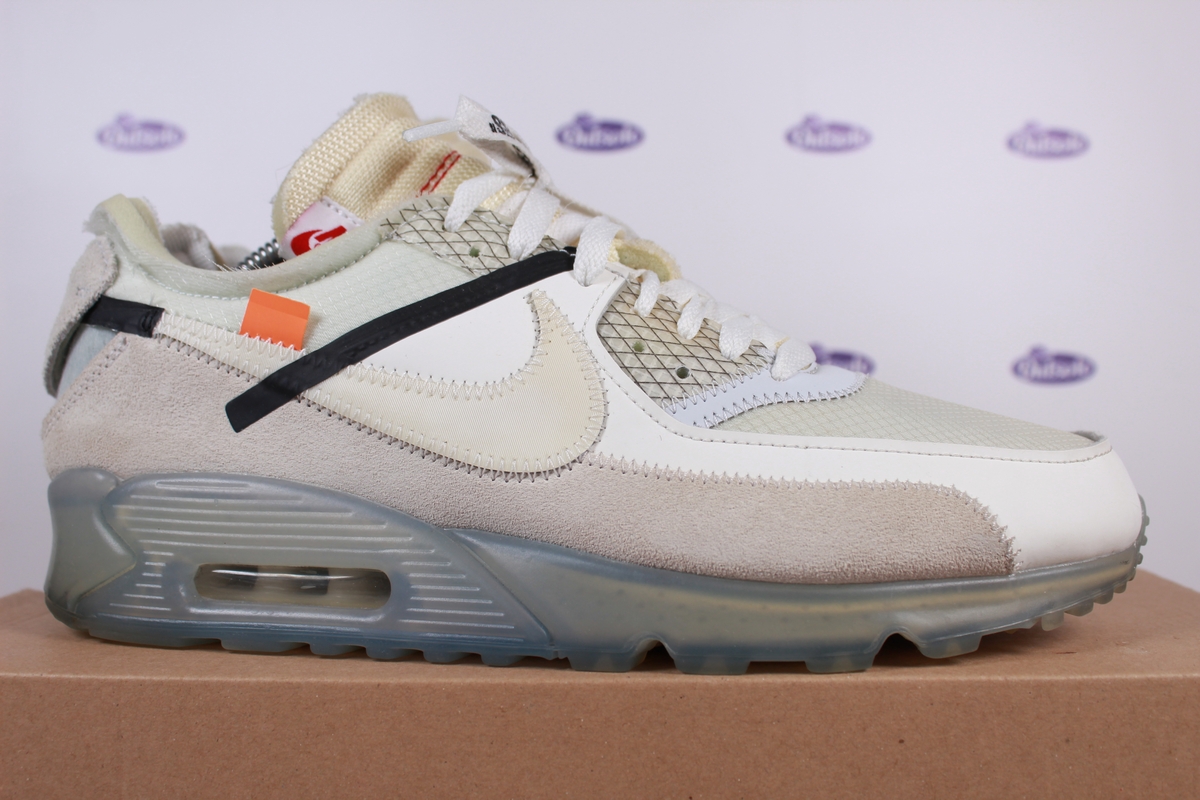 scrapbook to bound Spoil Nike Air Max 90 Off-White THE TEN White Sail • ✓ In stock at Outsole