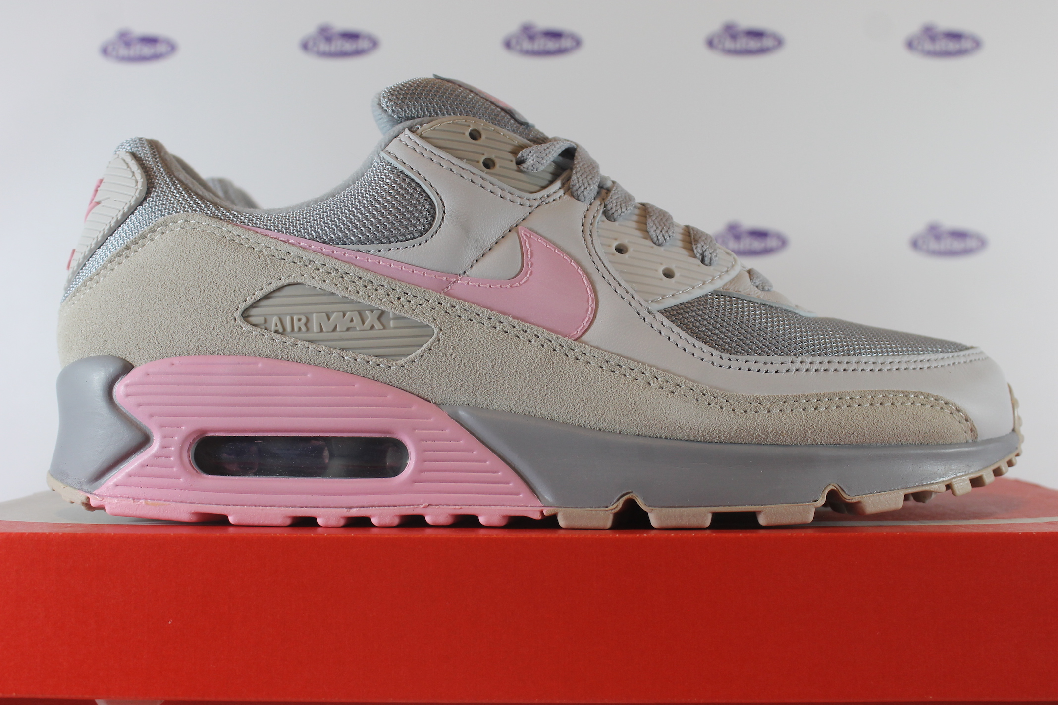 Air Max 90 Vast Grey Pink • ✓ In stock at Outsole