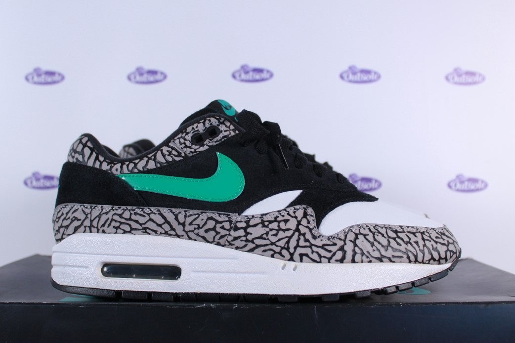 Gewend in de rij gaan staan Echter Nike Air Max 1 Premium Atmos Elephant Retro SAMPLE (Special Box edition) •  ✓ In stock at Outsole
