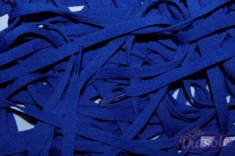 Adidas laces Royal Blue flat