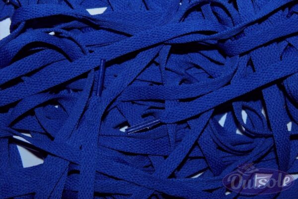 Adidas laces Royal Blue flat