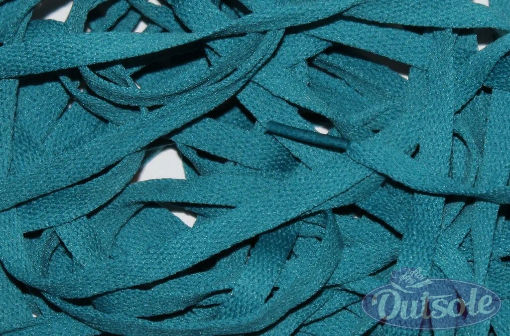Adidas laces Turquoise flat