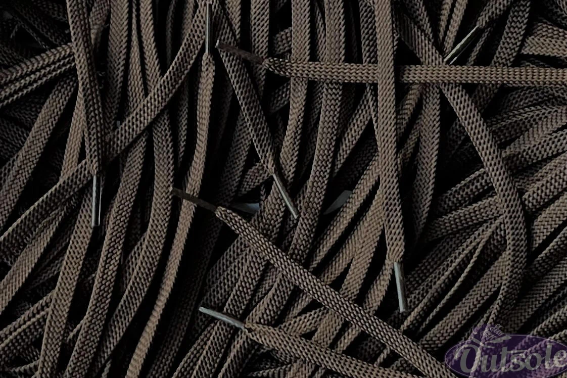 Asics laces veters Dark Brown