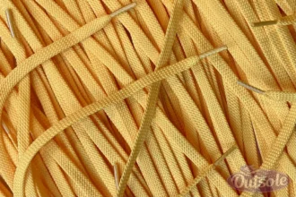 Asics laces veters Gold Yellow