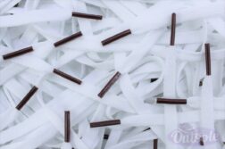 Colored Tips Nike Laces Burgundy Nike Veters 252x167 - Colored Tips laces - White - Burgundy