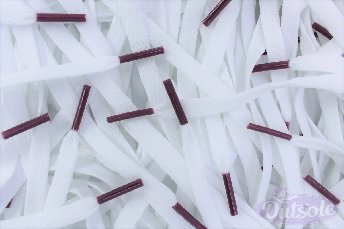 Colored Tips Nike Laces Purple Veters Paars
