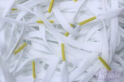Colored Tips Nike Laces Yellow Veters Geel 252x167 - Colored Tips laces - White - Yellow