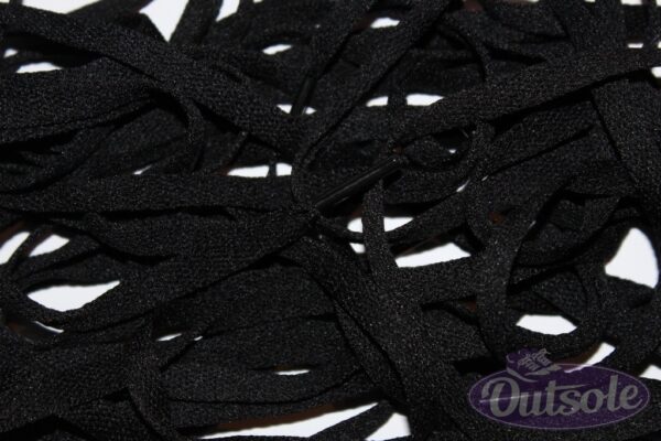 Flat laces Black