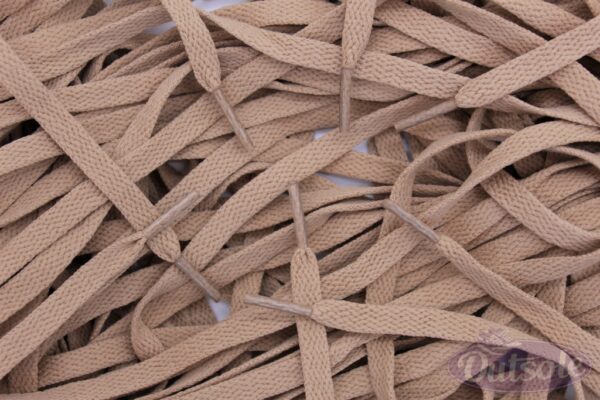 Flat laces Khaki