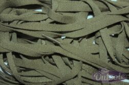 Flat laces Olive Green 252x167 - Platte veters - Olijfgroen