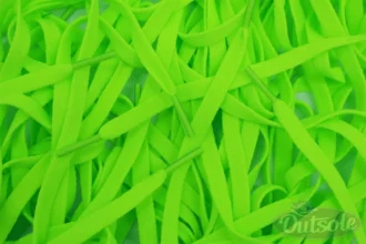 New Balance laces Neon flat