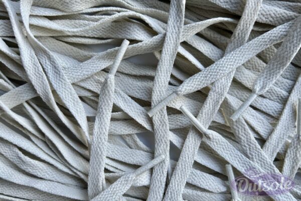 Nike laces Off White flat