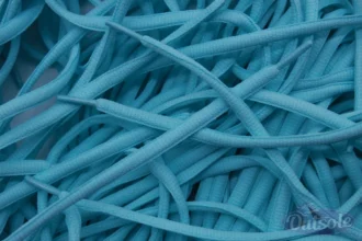 Thick Oval Laces - Baby Blue