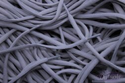 Oval laces Grey  252x167 - Ovale veters - Grijs