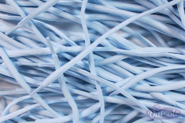 Oval laces Ice Blue