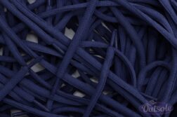 Oval laces Navy 252x167 - Ovale veters - Navy