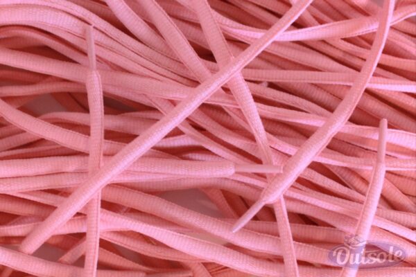 Oval laces Old pink
