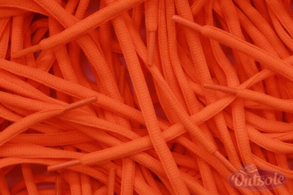 Oval laces Orange