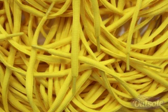 Oval laces Yellow