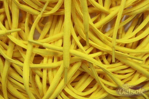 Oval laces Yellow