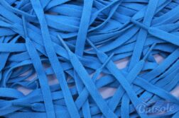 Asics laces Blue flat 252x167 - Asics flat laces - Blue
