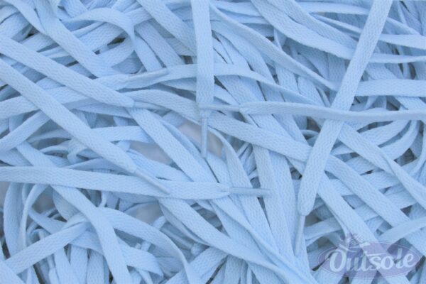 Asics laces Ice Blue flat