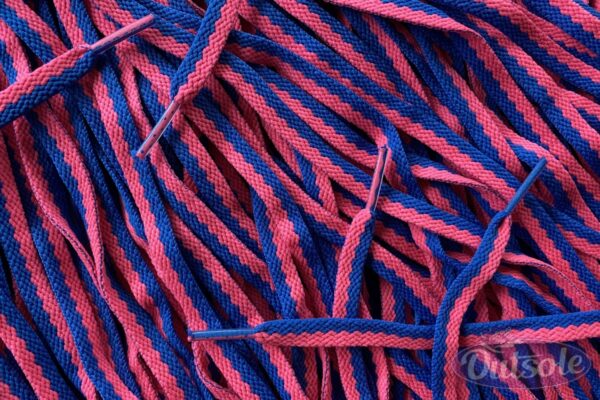 Wave laces Cherry Blue