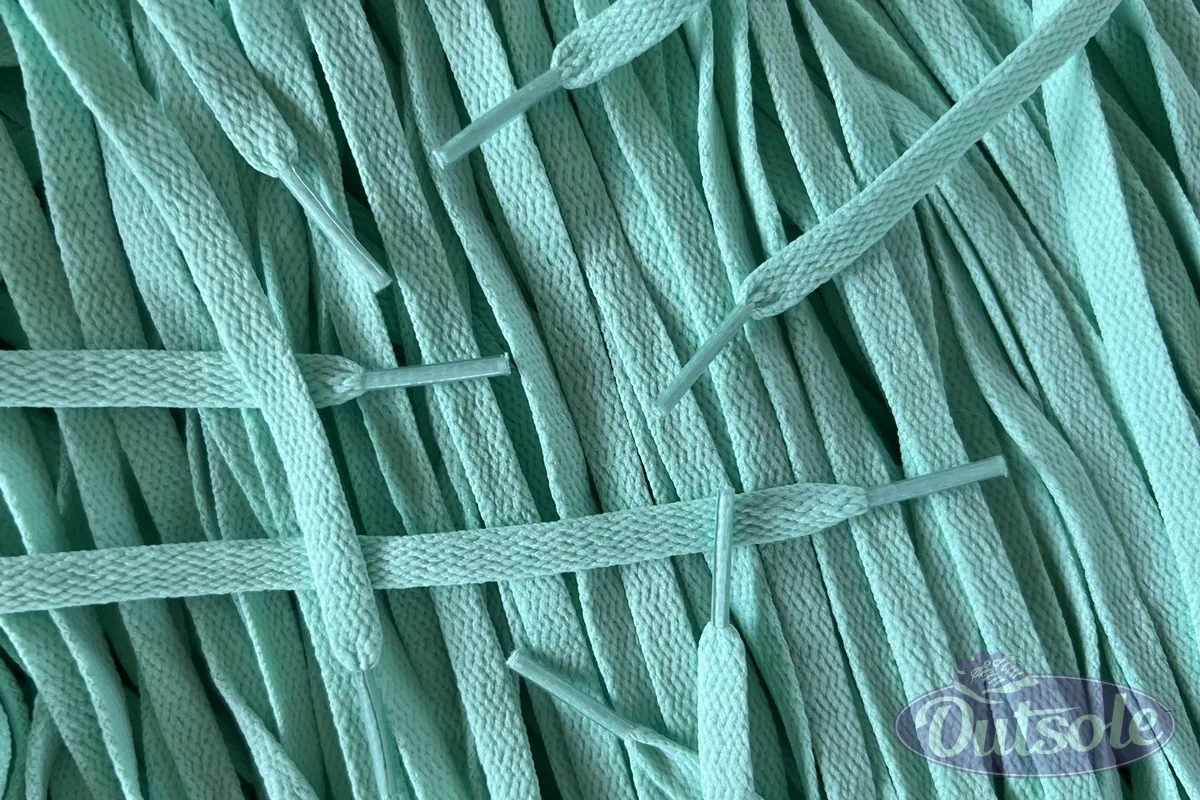 Asics laces Aquamarine flat